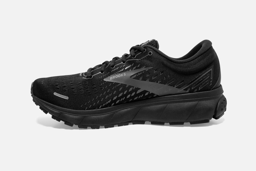 Brooks Running Shoes Mens Black - Ghost 13 Road - 9502-LNSEM